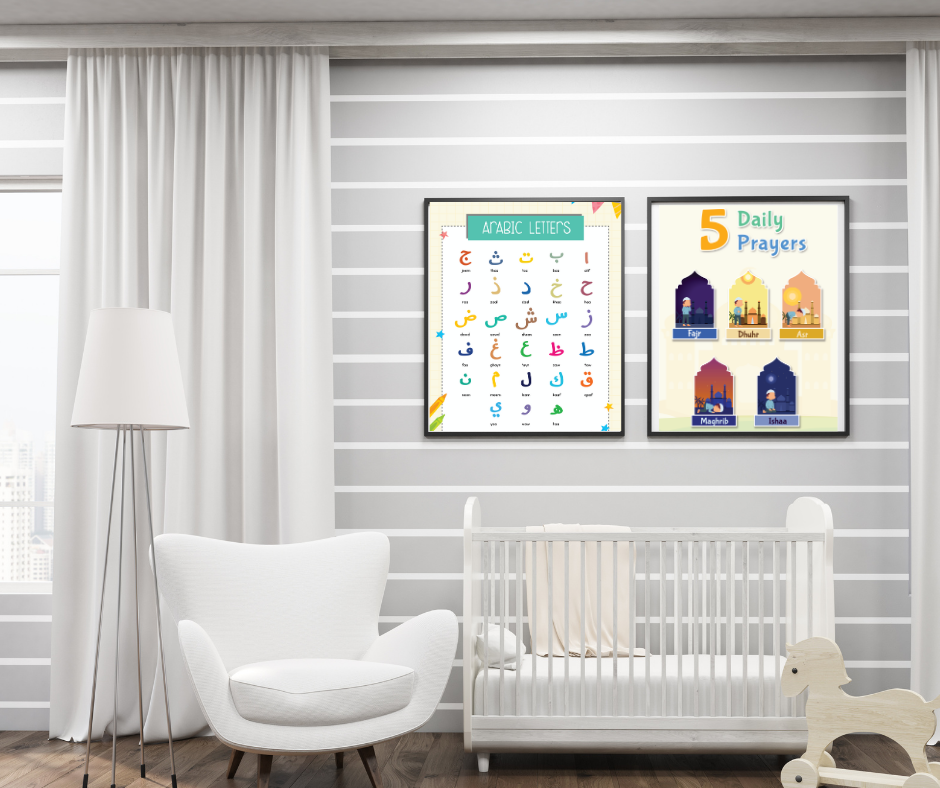 Arabic Letters - Poster